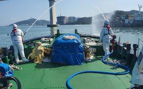 해양환경공단 목포지사, 2022년 유해화학물질 사고대응 합동훈련 참여 - 첨부파일(IMG_2838.JPG)