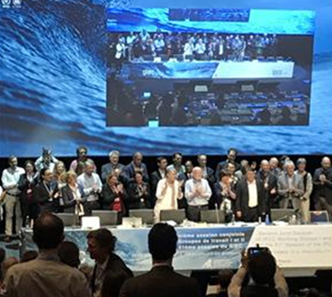 IPCC 해양 및 빙권 특별보고서 채택 사진